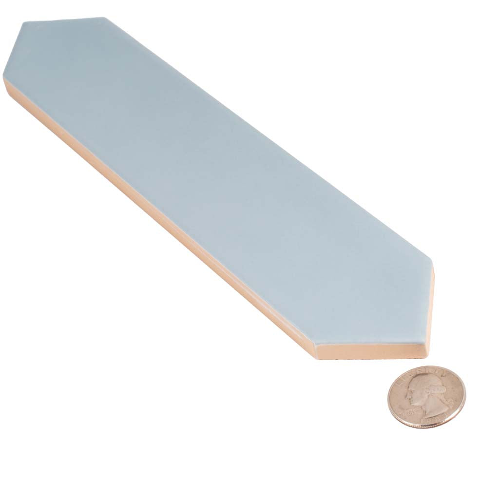 Stone Blue 2x10 Matte Picket Ceramic Tile (44 pack, 5.38 sq ft/case)