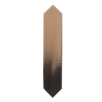 Gold 2x10 Glossy Picket Ceramic Tile (44 pack, 5.38 sq ft/case)
