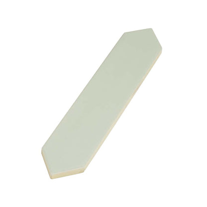 Tea Green 2x10 Matte Picket Ceramic Tile (44 pack, 5.38 sq ft/case) - Sample