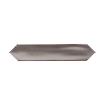 Metallic Silver 2x10 Glossy Picket Ceramic Tile (44 pack, 5.38 sq ft/case)