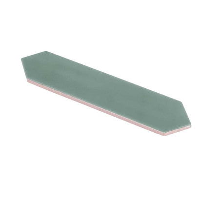 Pine Green 2x10 Matte Picket Ceramic Tile (44 pack, 5.38 sq ft/case) - Sample