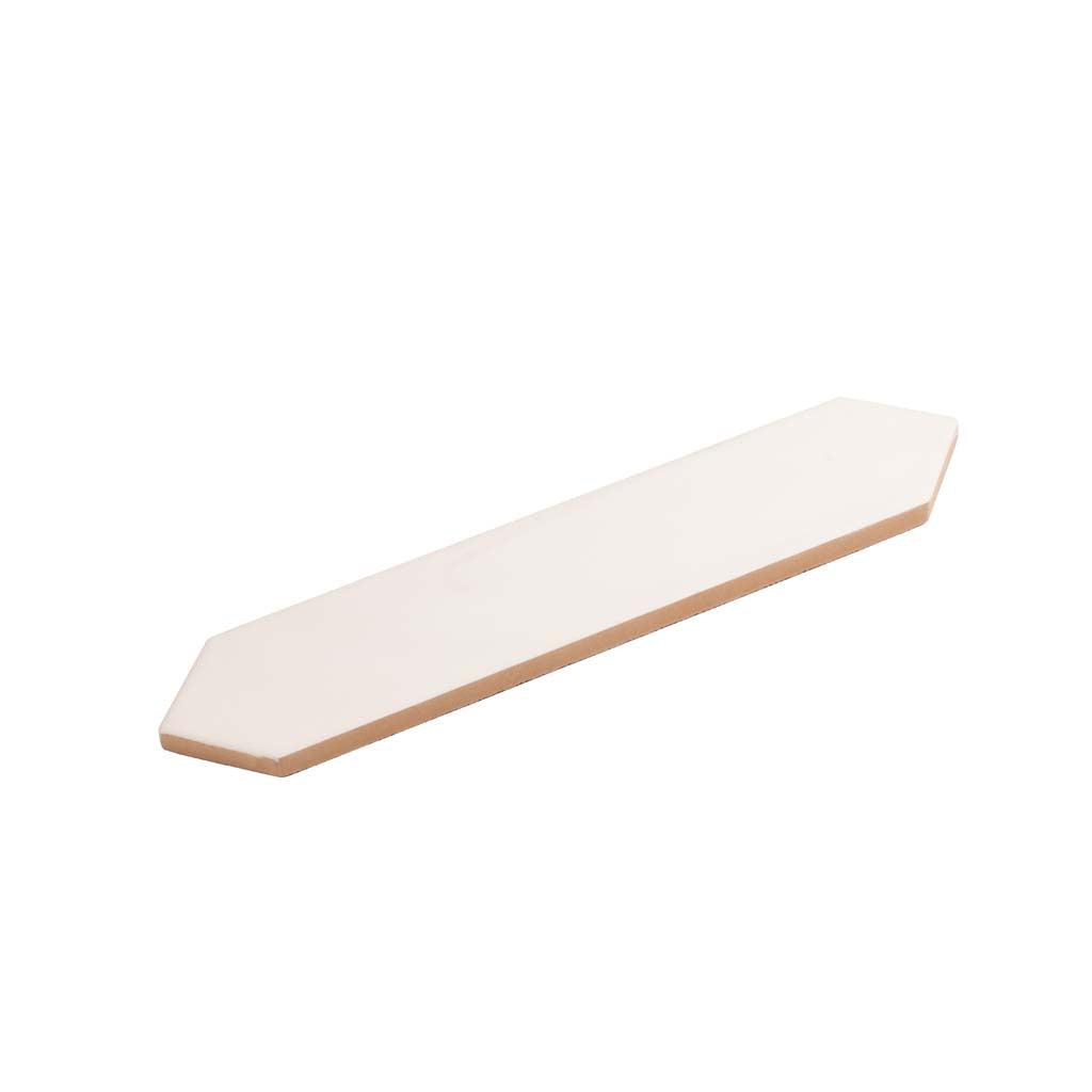 Cotton White 2x10 Matte Picket Ceramic Tile (44 pack, 5.38 sq ft/case)