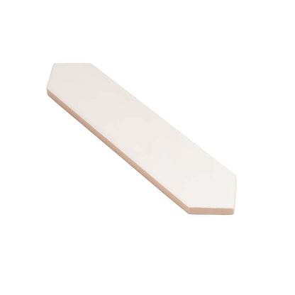 Cotton White 2x10 Matte Picket Ceramic Tile (44 pack, 5.38 sq ft/case)