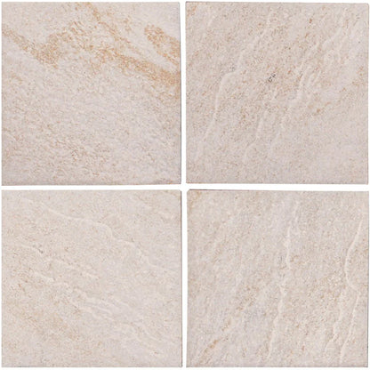 Aquatica Beige Porcelain Pool Tile 6"x6" - StoneQuartz Collection