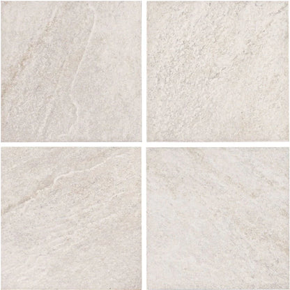 Aquatica Bianco Porcelain Pool Tile 6"x6" - StoneQuartz Collection