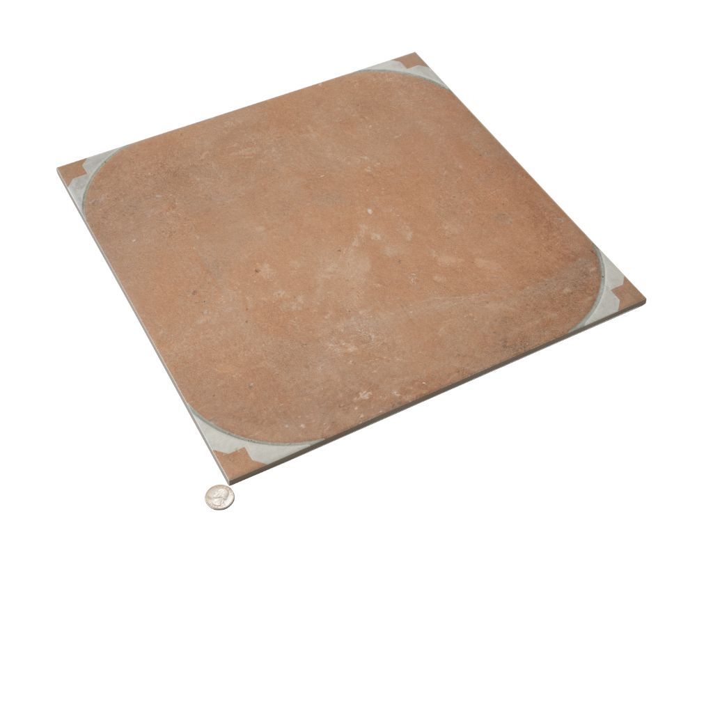 Plaster Brown 18x18 Matte Square Porcelain Large Format Tile (7 pack, 14.75 sq ft/case) - Sample
