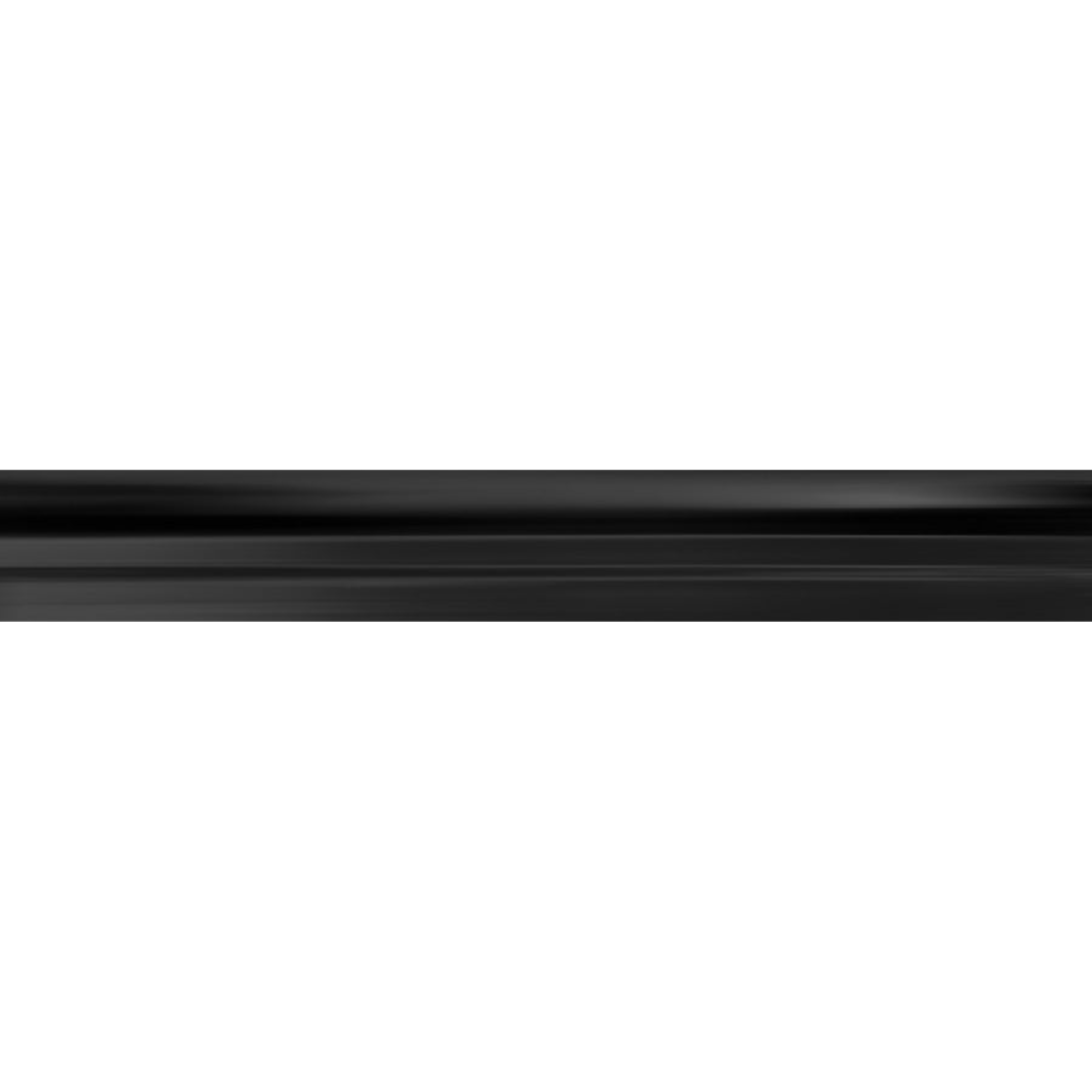 Eastern Black 2x12 Chair Rail Polished Marble Tile Trim (10 pack, 1.667 sq ft/case)