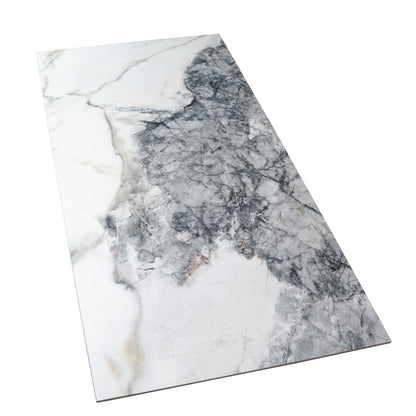 Soft White with Light Gray 24x48 Matte Porcelain Large Format Tile (2 pack, 15.5 sq ft/case) - Sample