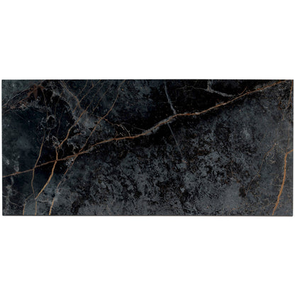 Charcoal Gray with Fiery Copper 24x48 Matte Porcelain Large Format Tile (2 pack, 15.5 sq ft/case) - Sample