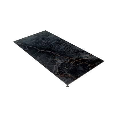 Charcoal Gray with Fiery Copper 24x48 Matte Porcelain Large Format Tile (2 pack, 15.5 sq ft/case) - Sample