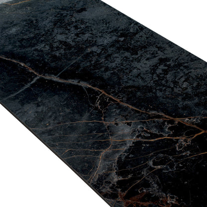 Charcoal Gray with Fiery Copper 24x48 Matte Porcelain Large Format Tile (2 pack, 15.5 sq ft/case) - Sample