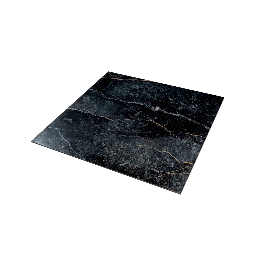Midnight Gray with Burnt Amber 32x32 Matte Square Porcelain Large Format Tile (2 pack, 13.78 sq ft/case)