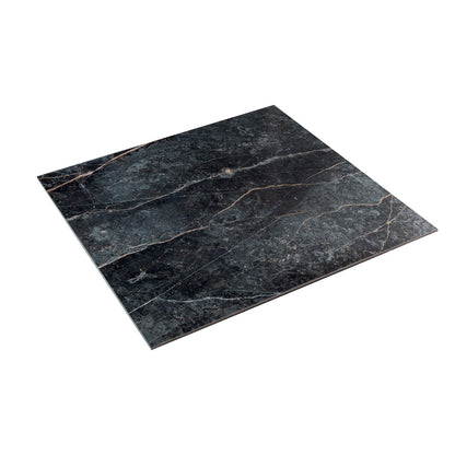 Midnight Gray with Burnt Amber 32x32 Matte Square Porcelain Large Format Tile (2 pack, 13.78 sq ft/case)