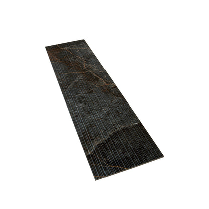 Slate Gray with Molten Copper 12x48 Matte Porcelain Large Format Tile (3 pack, 11.63 sq ft/case) - Sample