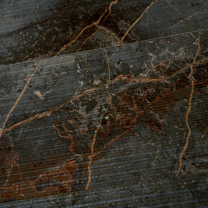 Slate Gray with Molten Copper 12x48 Matte Porcelain Large Format Tile (3 pack, 11.63 sq ft/case) - Sample