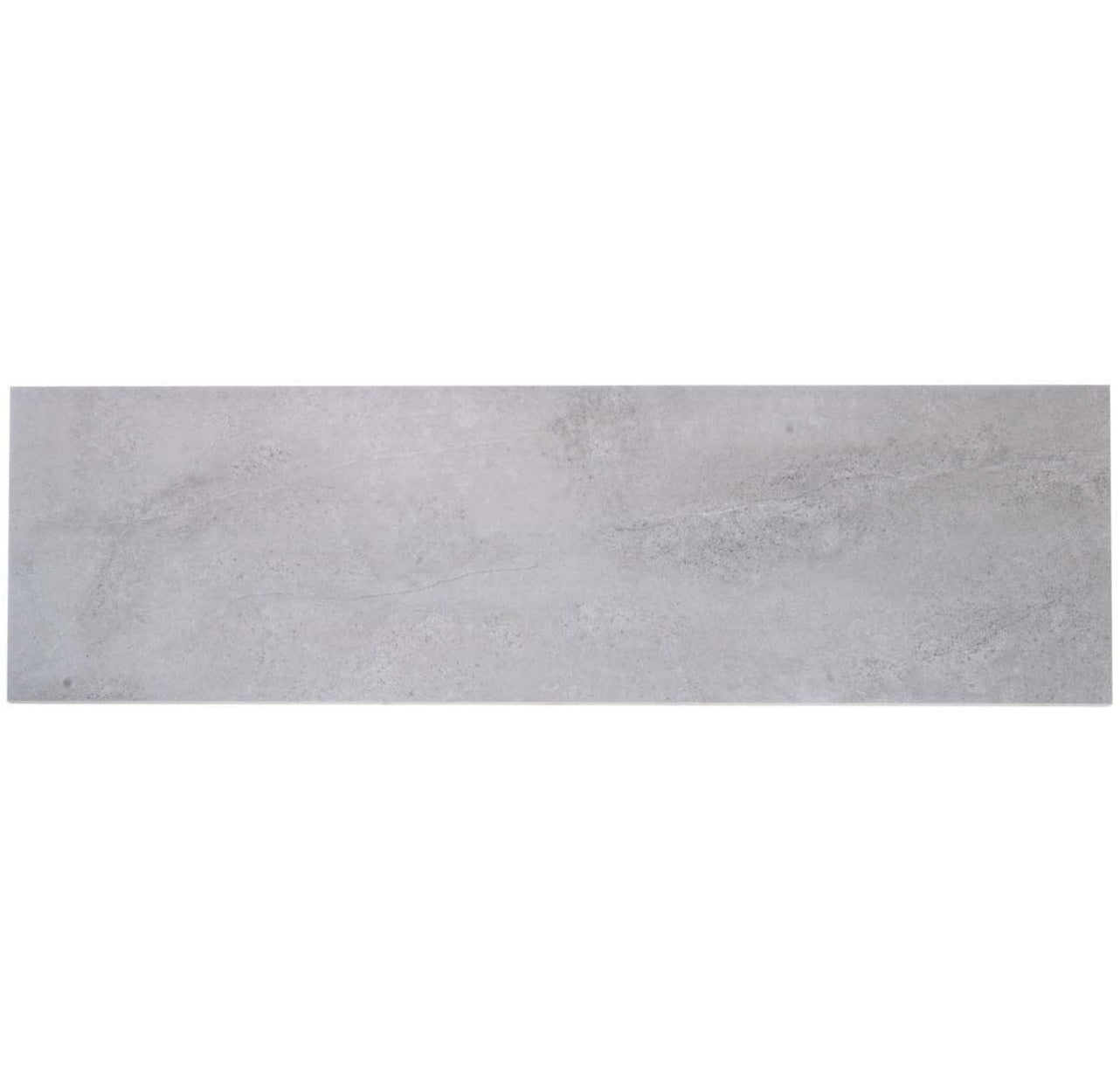Gray 12x40 Matte Field Ceramic Tile (6 pack, 19.11 sq ft/case)