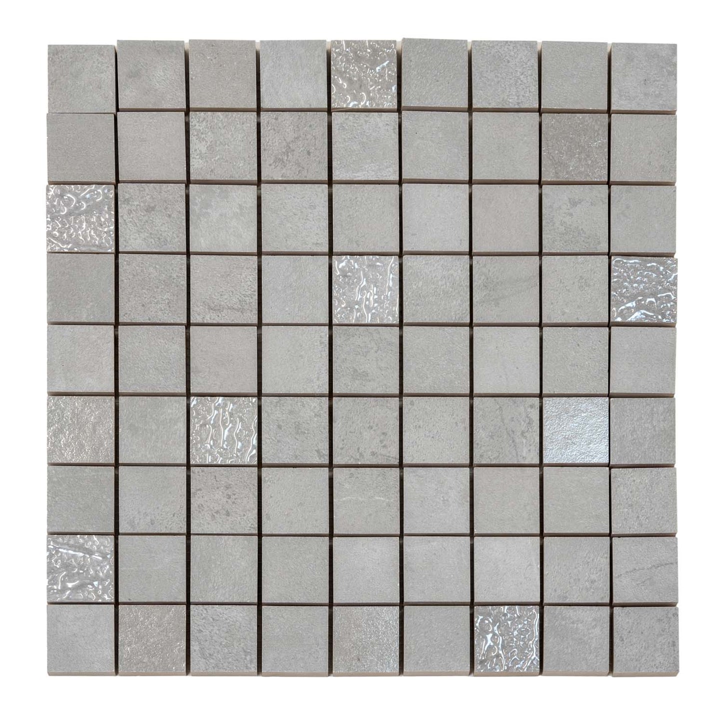 Gray 12x12 Matte Field Ceramic Mosaic Tile (10 pack, 10.68 sq ft/case) - Sample