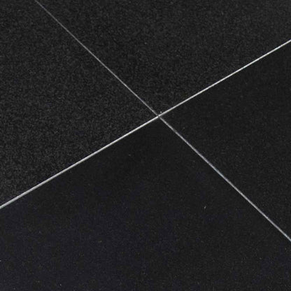 MSI Absolute Black Granite Wall and Floor Tile 12"x12"