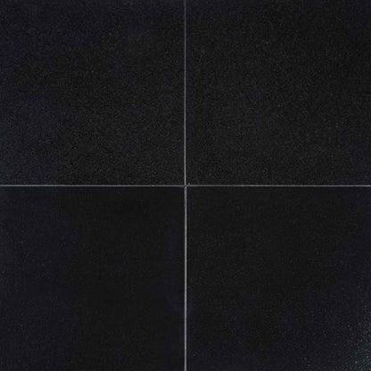 MSI Absolute Black Granite Wall and Floor Tile 12"x12"