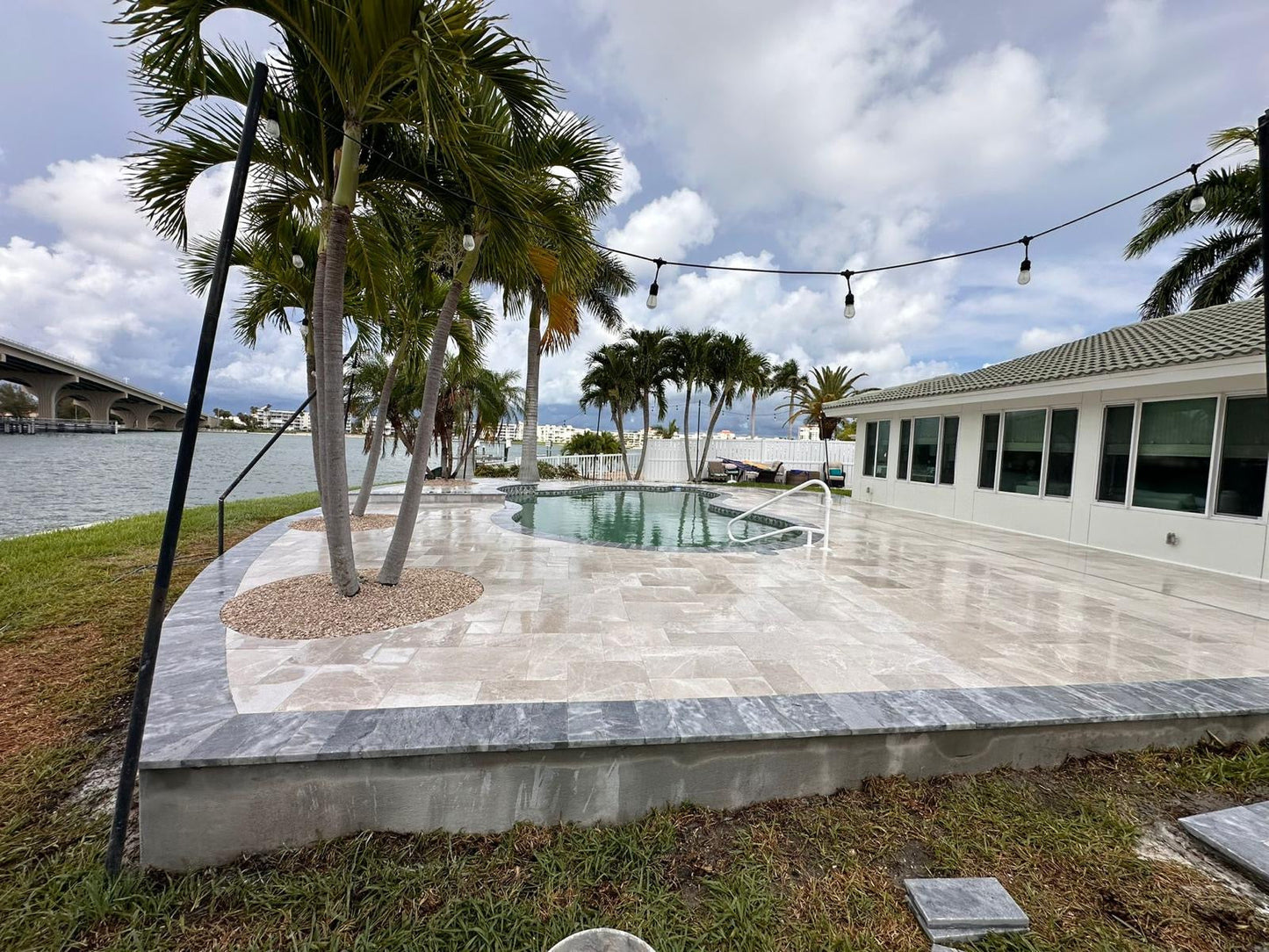 Aegean Royal Gray Tumbled Marble Pavers