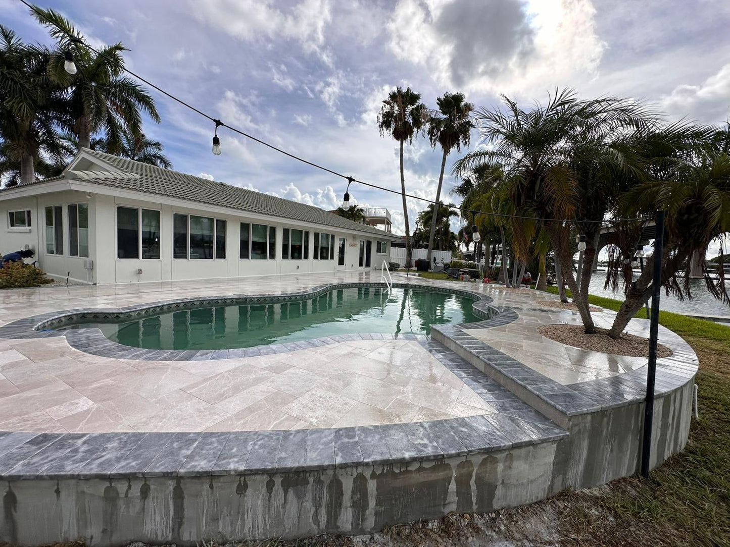 Aegean Royal Gray Tumbled Marble Pavers