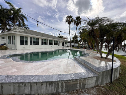Aegean Royal Gray Tumbled Marble Pavers