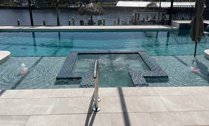 Aegean Royal Gray Tumbled Marble Pavers