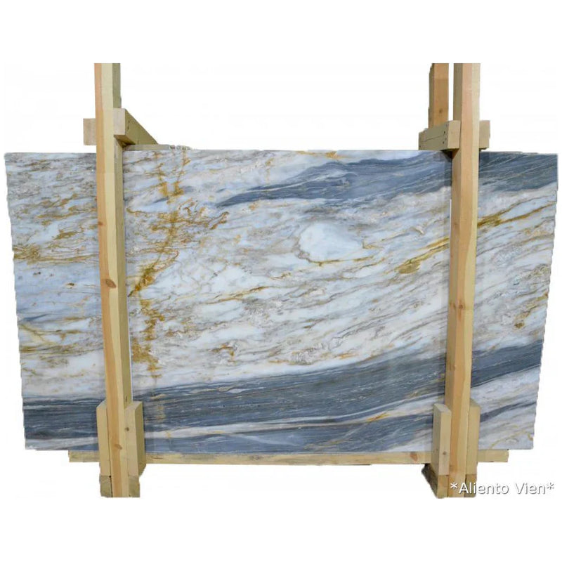 Alienato Vien Bookmatching Polished Marble Slab