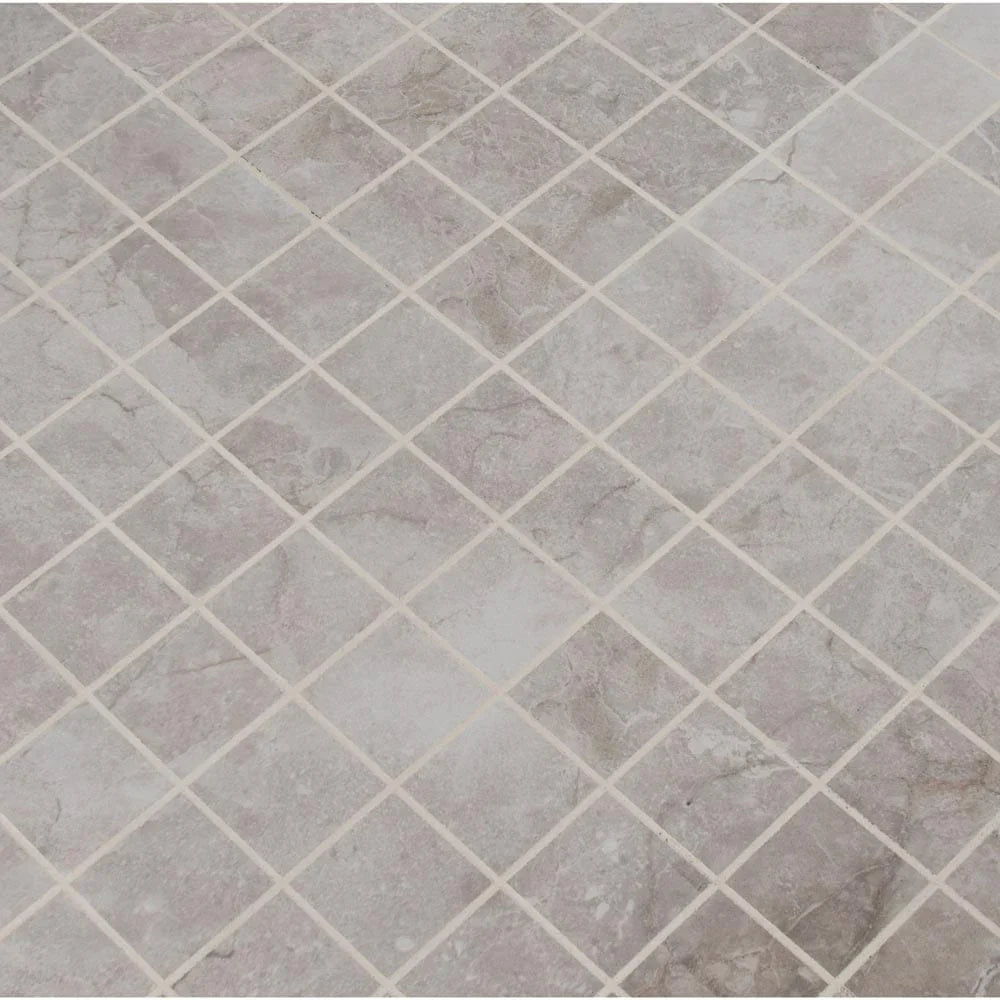 MSI Ansello Grey Mosaic Ceramic Wall and Floor Tile