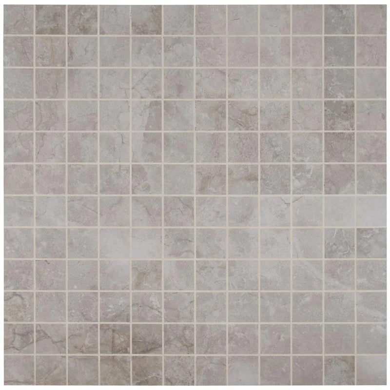 MSI Ansello Grey Mosaic Ceramic Wall and Floor Tile