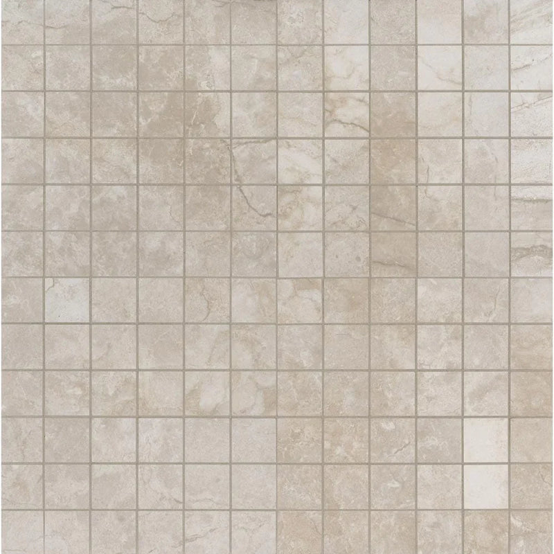MSI Ansello Ivory Mosaic Ceramic Wall and Floor Tile