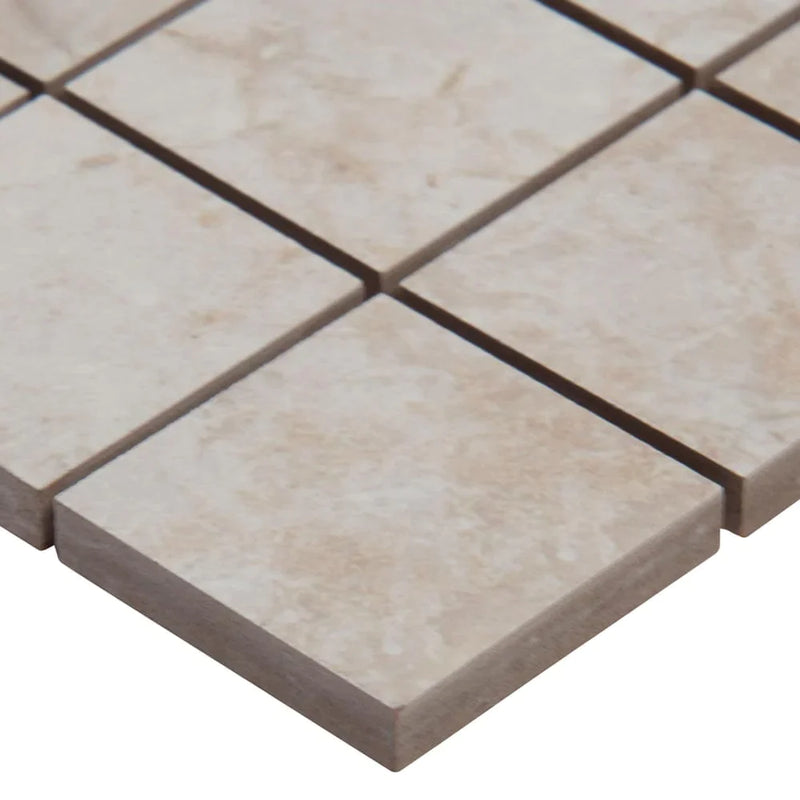 MSI Ansello Ivory Mosaic Ceramic Wall and Floor Tile