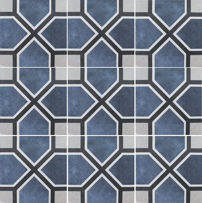 Aquatica Antonette Porcelain Pool Tile 6"x6" - Fleur Collection