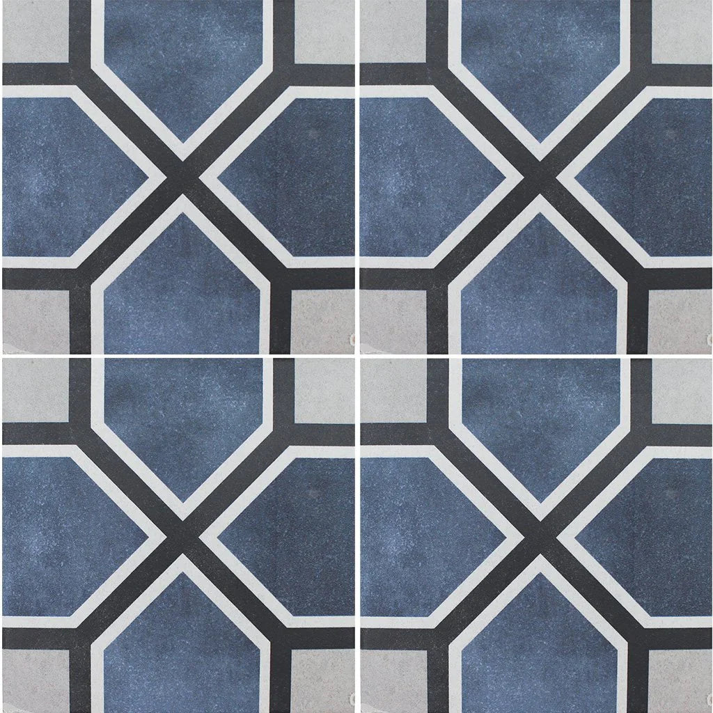 Aquatica Antonette Porcelain Pool Tile 6"x6" - Fleur Collection