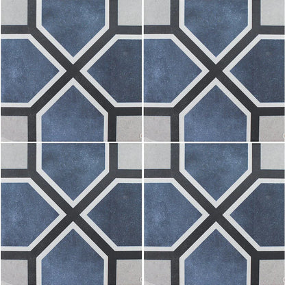 Aquatica Antonette Porcelain Pool Tile 6"x6" - Fleur Collection