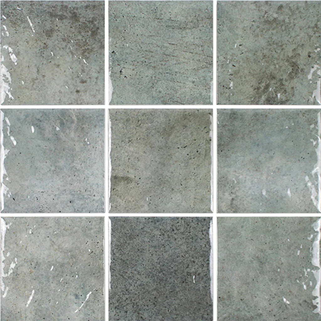 Aquatica Bali Stone Porcelain Tile 6"x6" - Waterplace Collection