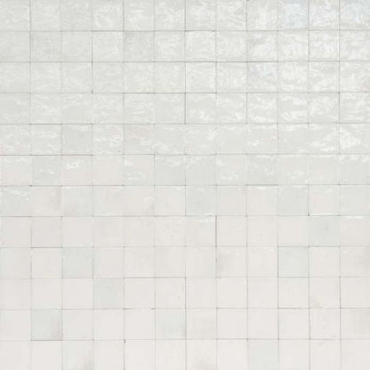 Aquatica Bianco Glossy Porcelain Pool Tile 4"x4" - Gleeze Collection