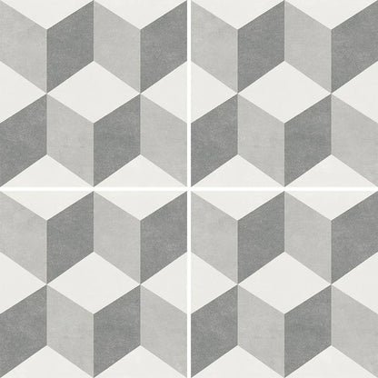 Aquatica Brina Directional Pattern Porcelain Pool Tile 6"x6" - Fiore Collection