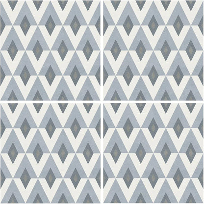 Aquatica Fiorella Directional Pattern Porcelain Pool Tile 6"x6" - Fiore Collection