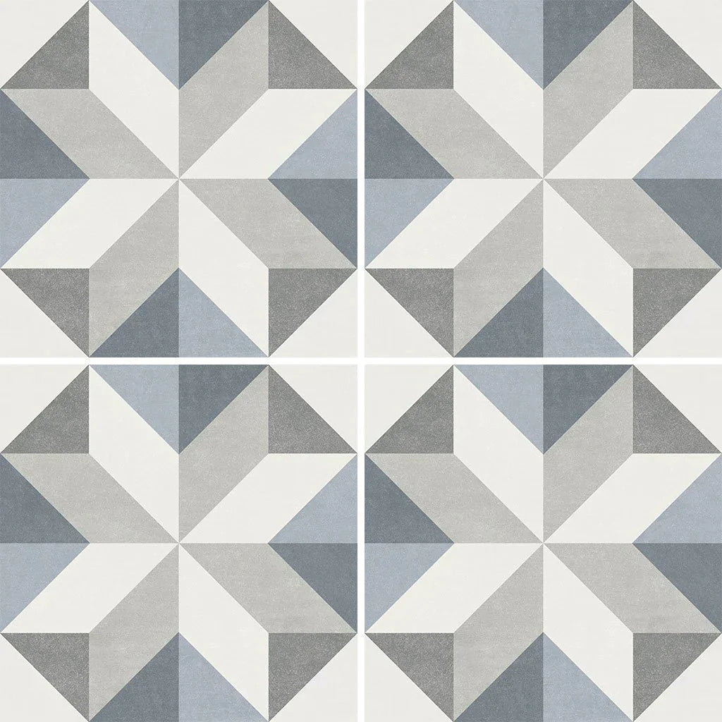 Aquatica Gina Directional Pattern Porcelain Pool Tile 6"x6" - Fiore Collection