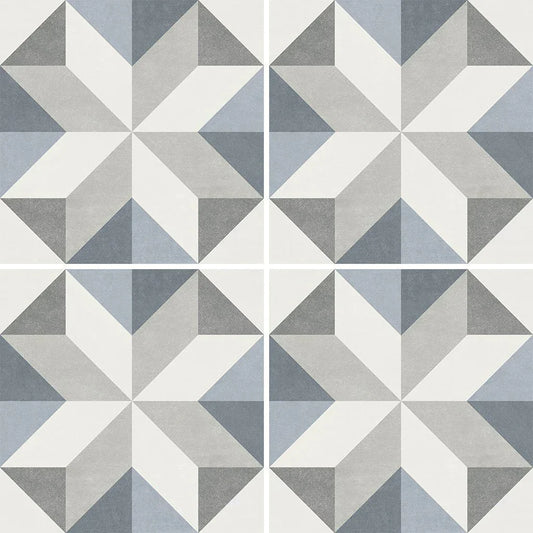 Aquatica Gina Directional Pattern Porcelain Pool Tile 6"x6" - Fiore Collection