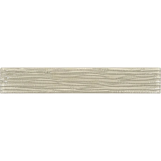 Aquatica Ivory Bamboo Glass Tile 2"x12" - Earth Collection