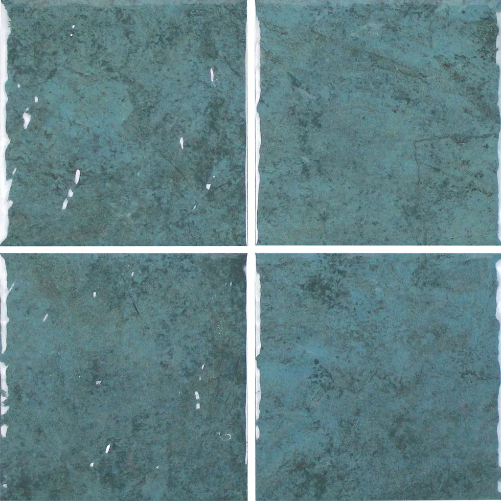 Aquatica Jade Porcelain Tile 6"x6" - Reef Collection