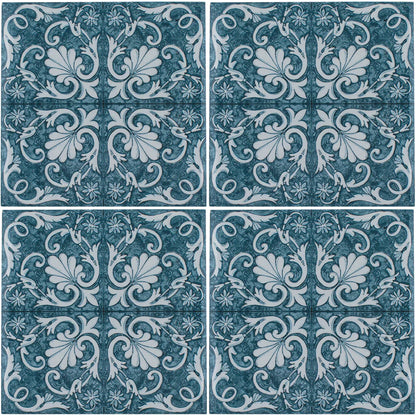 Aquatica Maioliche 5 Porcelain Pool Tile 6"x6" - Maioliche Collection