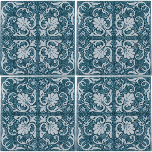 Aquatica Maioliche 5 Porcelain Pool Tile 6"x6" - Maioliche Collection