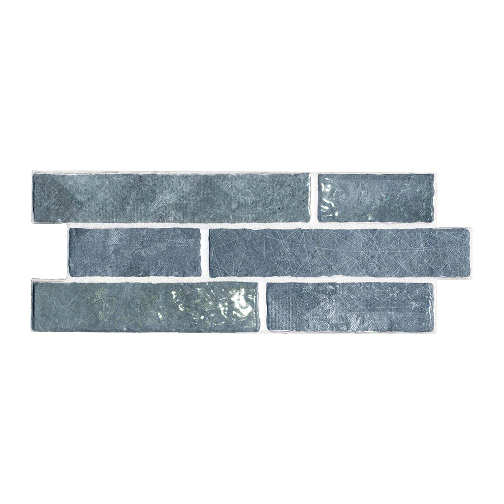 Aquatica Mirtillo Interlocking Brick Porcelain Tile 6.5"x15.25" - Dany Collection