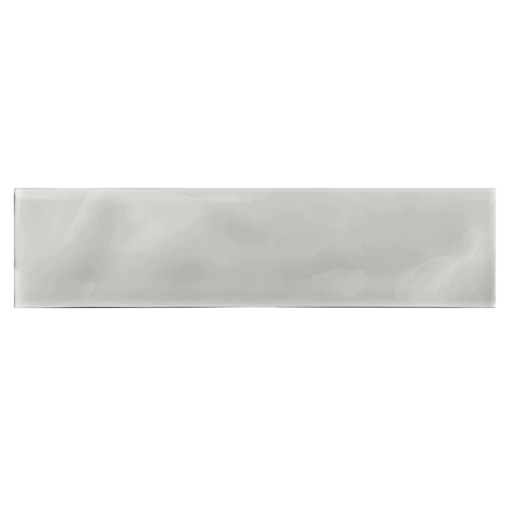 Aquatica Mist Artisan Glass Tile 3"x12" - Element Collection