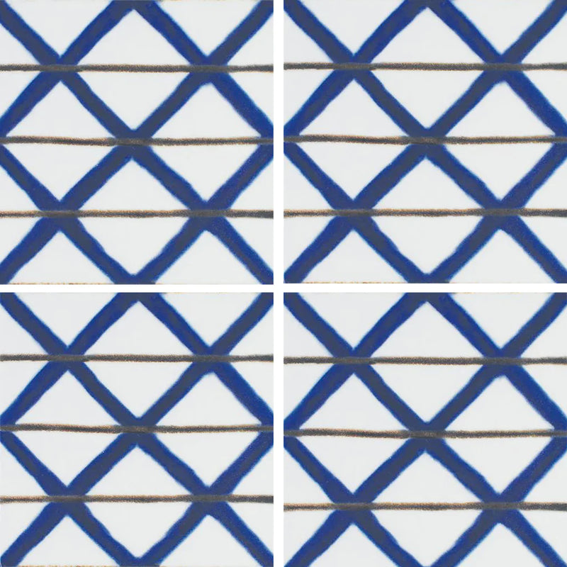 Aquatica Tapetto 4 Porcelain Pool Tile 6"x6" - Sol Collection