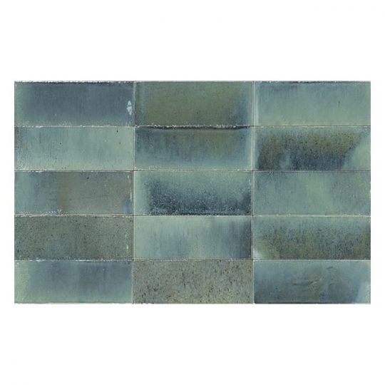 Aquatica Turchese Glossy Porcelain Pool Tile 3"x8" - Gleeze Collection