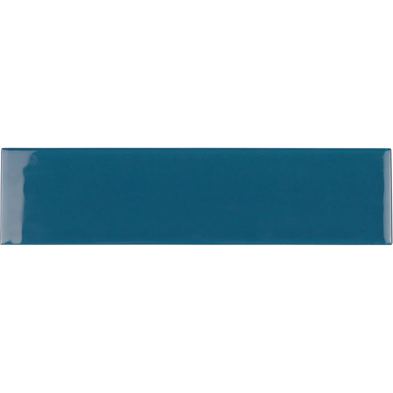 Aquatica Turquoise Glass Tile 3"x12" - Terra Piscina Collection